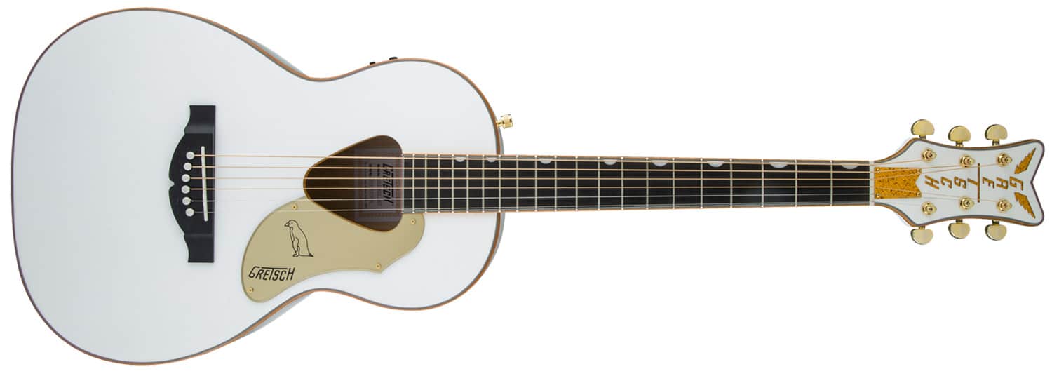 VIOL�O RANCHER PENGUIN PARLOR GRETSCH G5021WPE ACOUSTIC COLLECTION - 271-4014-505 - WHITE